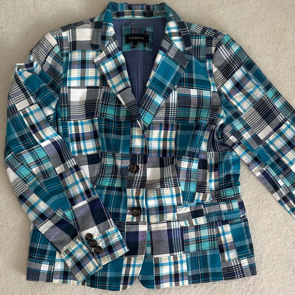 Talbot Plaid Blazer